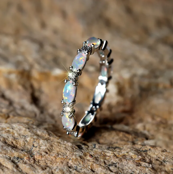 Platinum White Opal