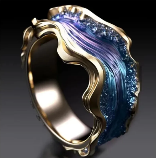 Hailang Resin Diamond Ring