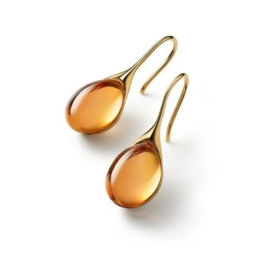 Inlaid Opal Earrings