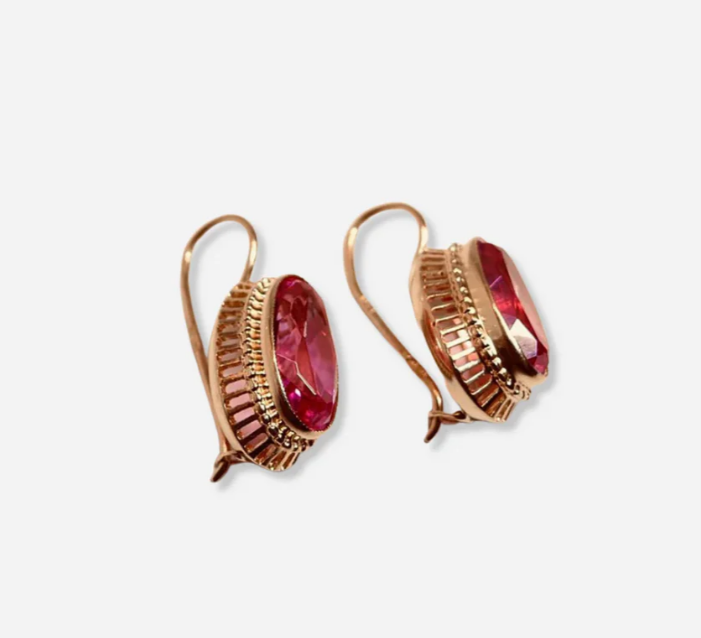 Rose Gold Earrings