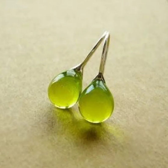 Inlaid Opal Earrings