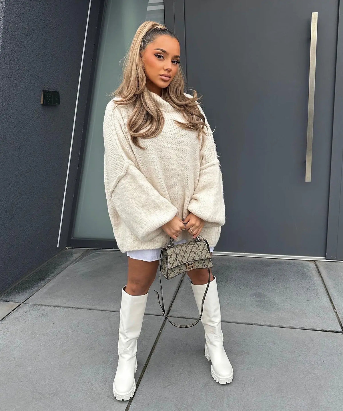 Gracefully Designed Sweater