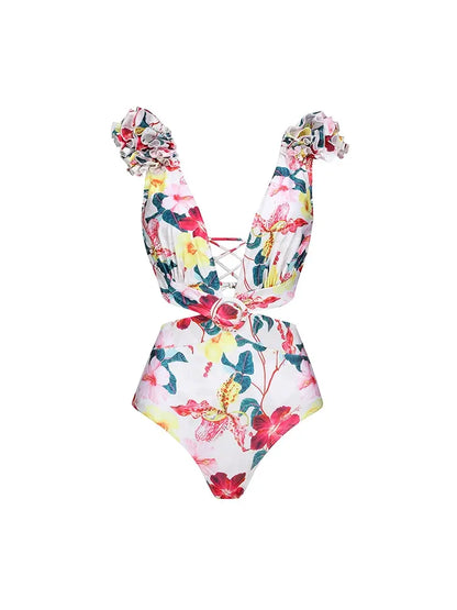 Deep V Swimsuit