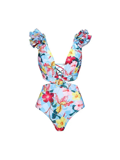 Deep V Swimsuit