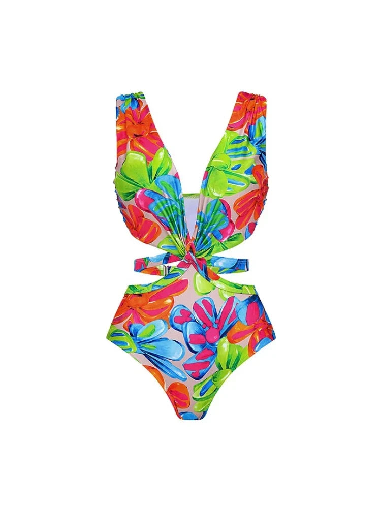Deep V Swimsuit