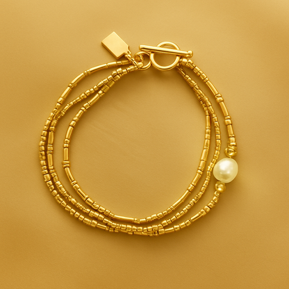 Pearl Bracelet Set