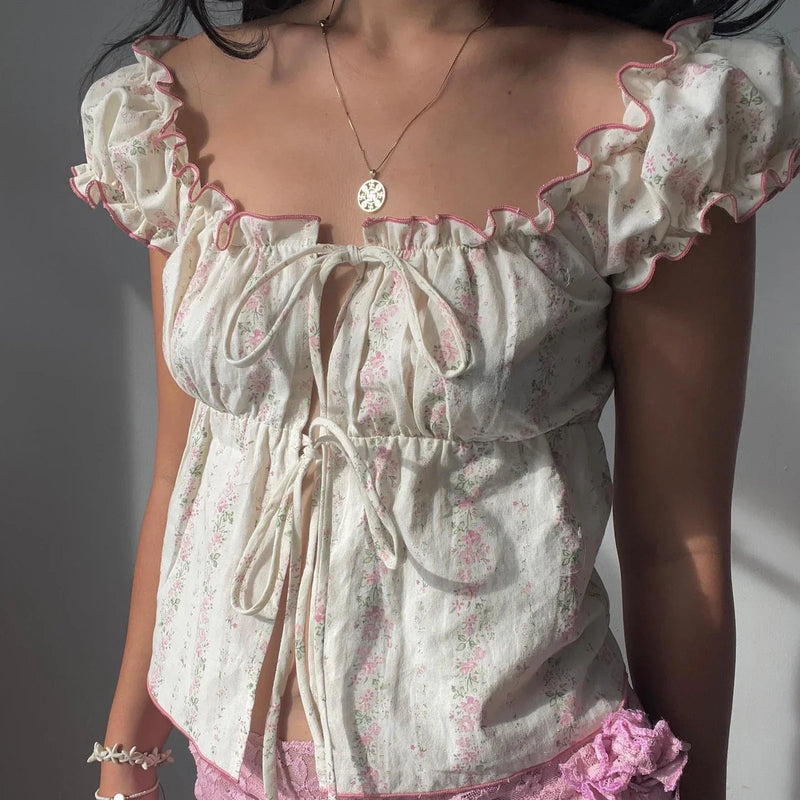 Timeless Vintage Style Top