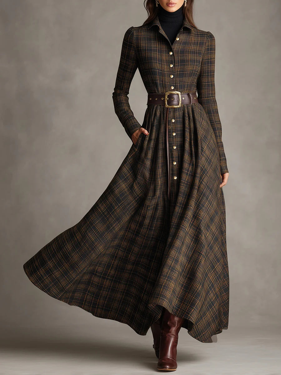 Brown Black Plaid