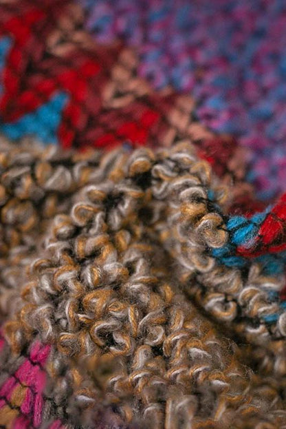 Winter Knitted Warm Tassel Scarf Shawl