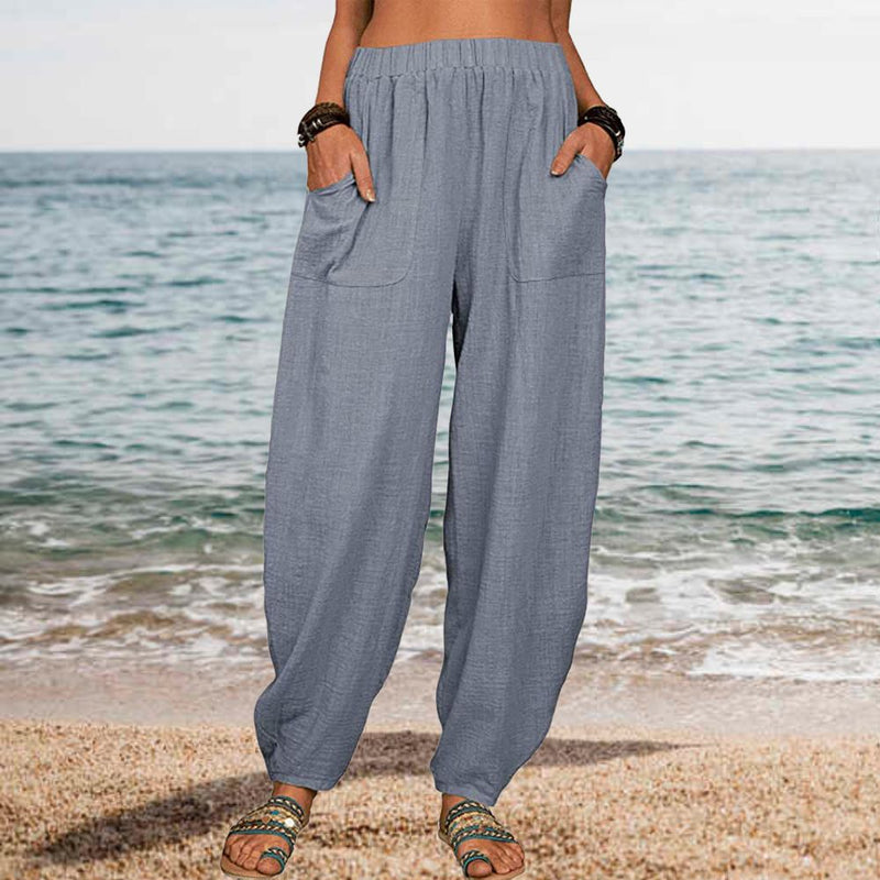 Cotton and Linen Trousers