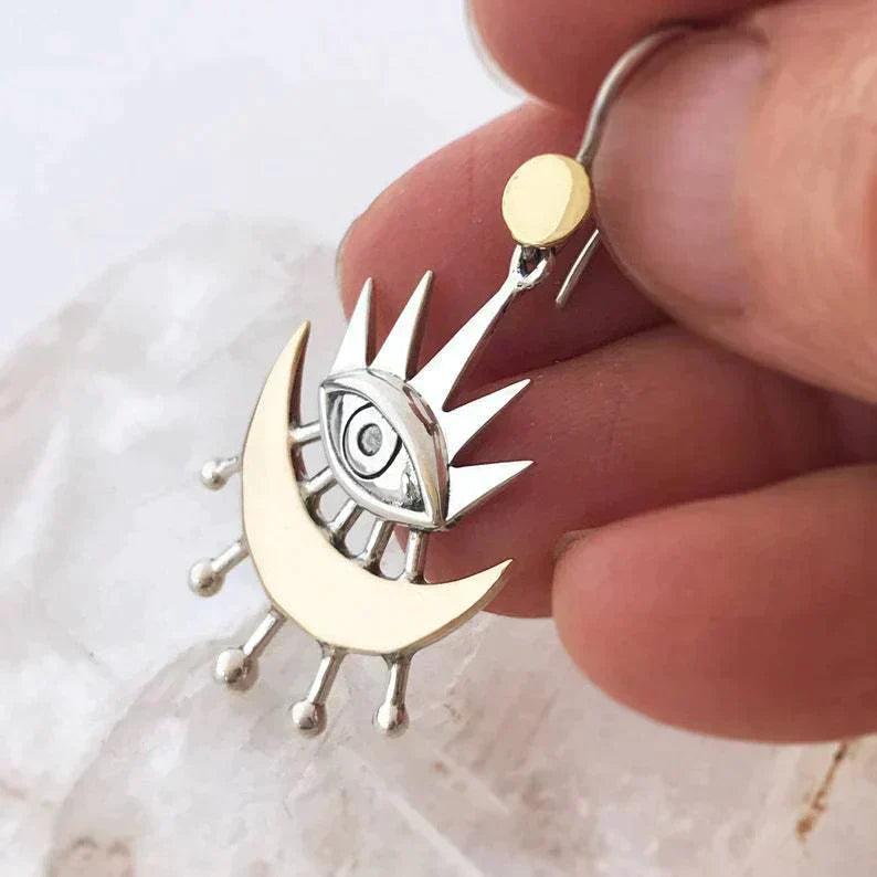 Egyptian Silver Earrings