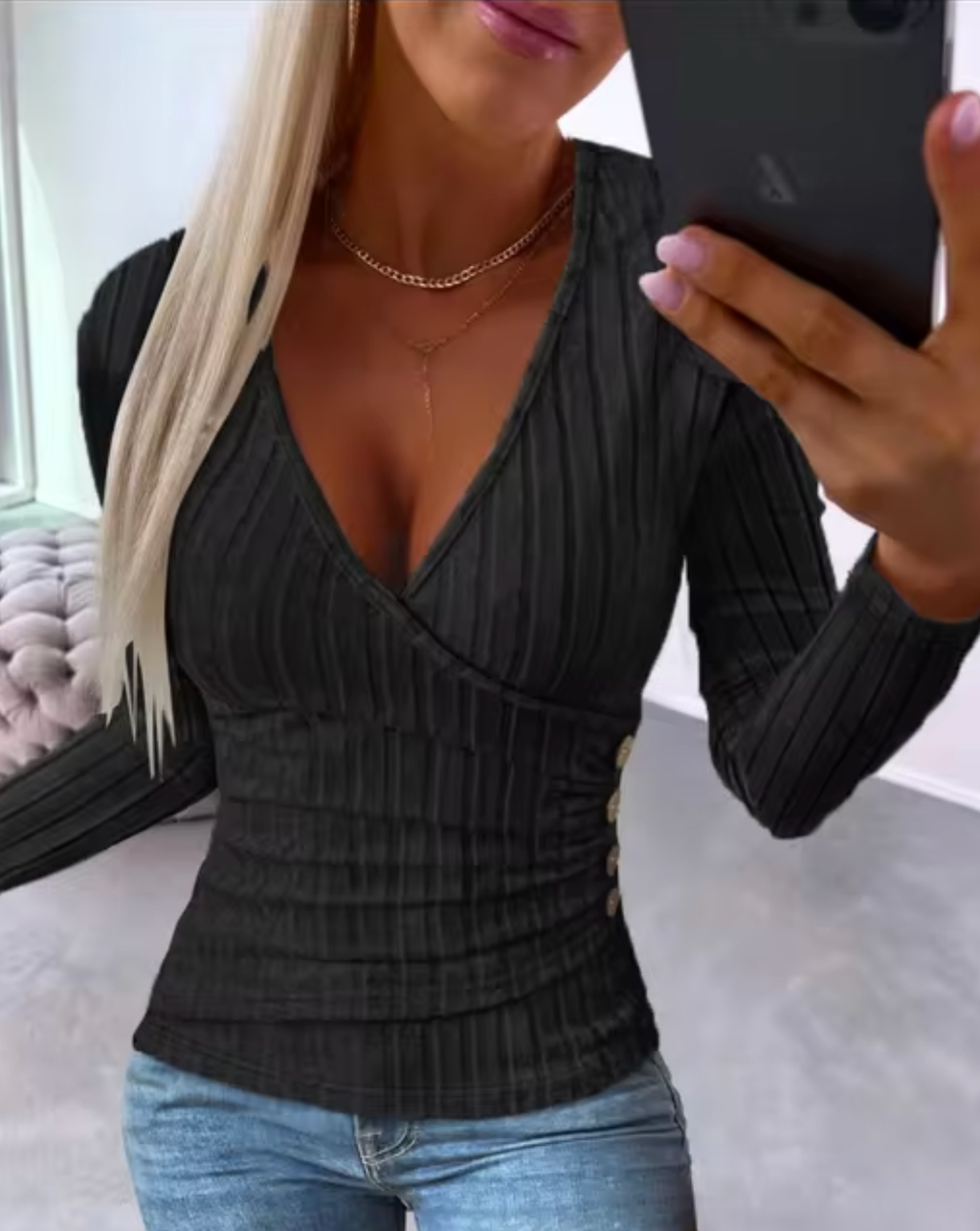 Gracefully Designed Sweater