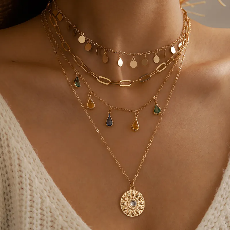 Sun Golden Necklace