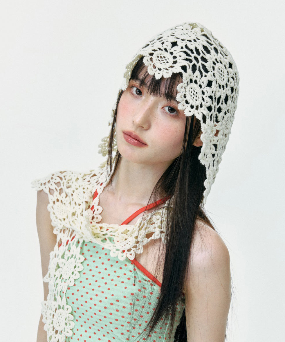 Hollow Out Knitted Boonie Hat Summer