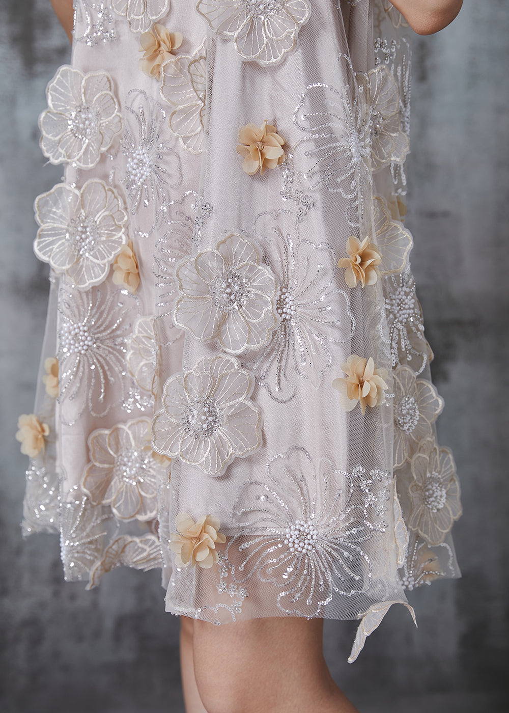 Cold Shoulder Sequins Mini Dresses Summer