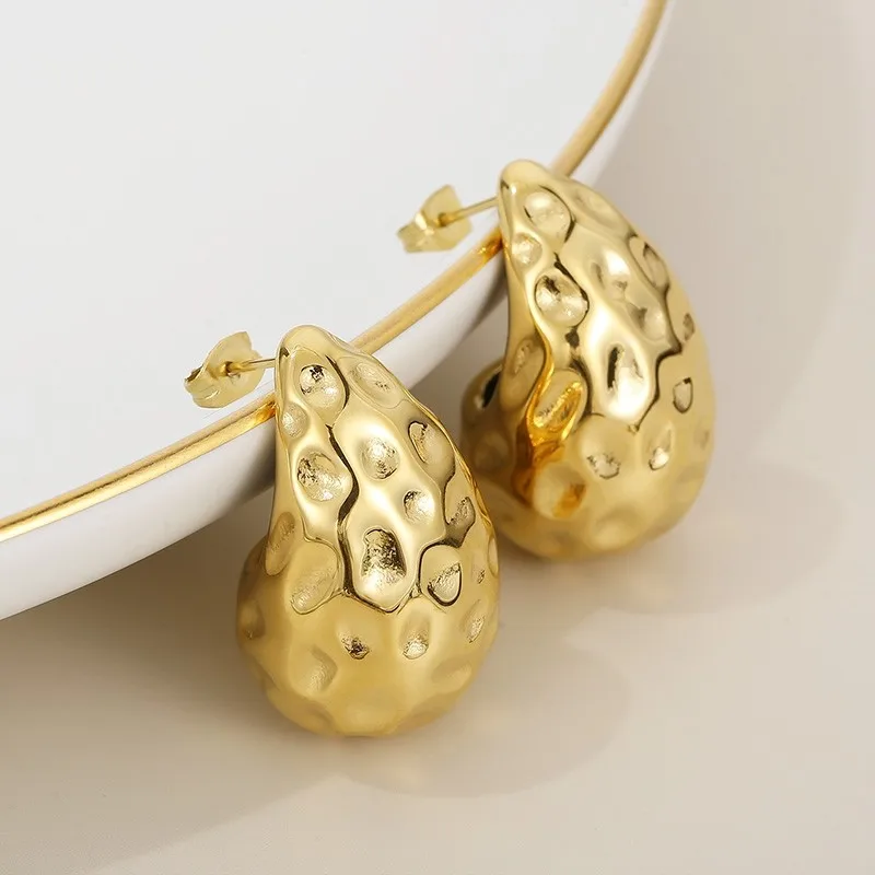 Golden & Silver Drop Earrings