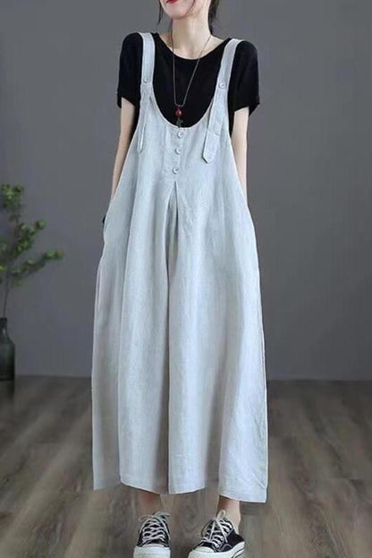 Wide Leg Jumpsuits Dungarees