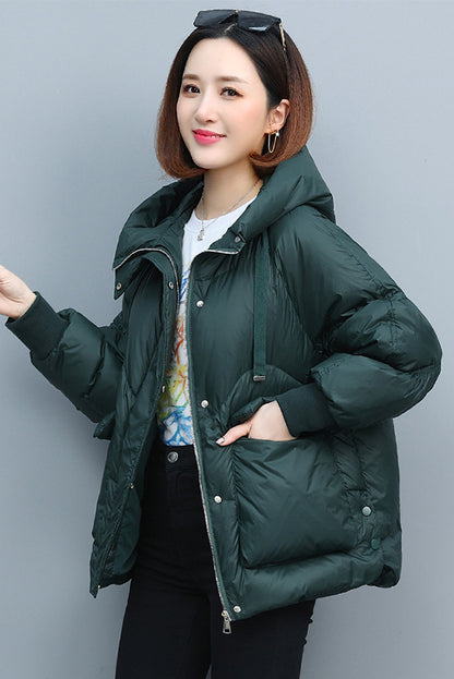 - Winter New Loose Cotton Down Jacket
