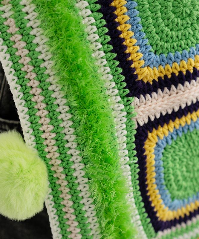 Handmade Knitting Large Capacity Shoulder Bag