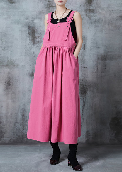 Rose Oversized Exra Large Hem Cotton Holiday Dress Fall