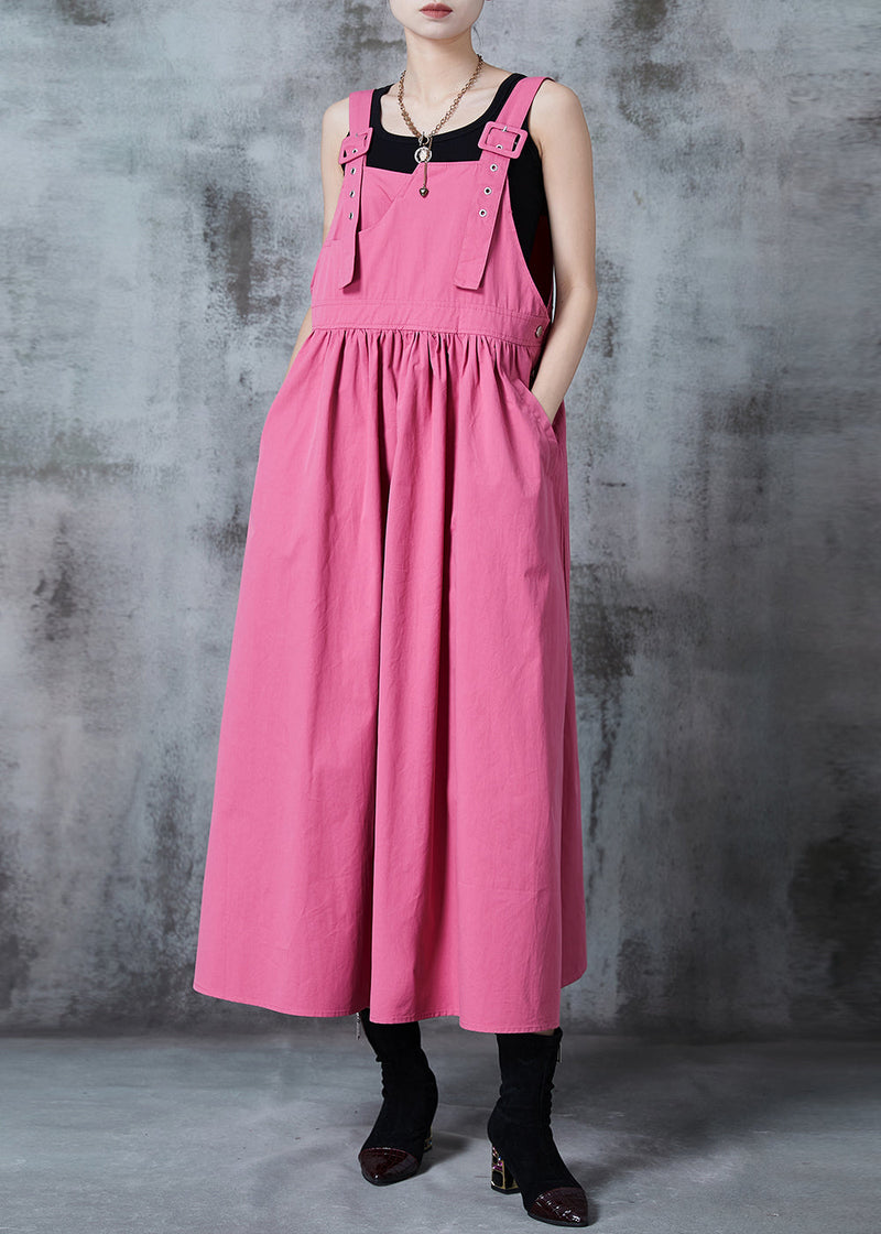 Rose Oversized Exra Large Hem Cotton Holiday Dress Fall