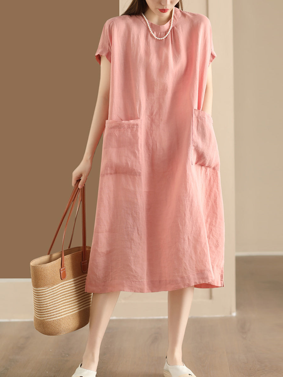 Summer Cotton Linen Dress
