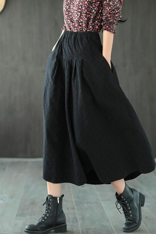 Autumn Elastic High Neckline T-shirt