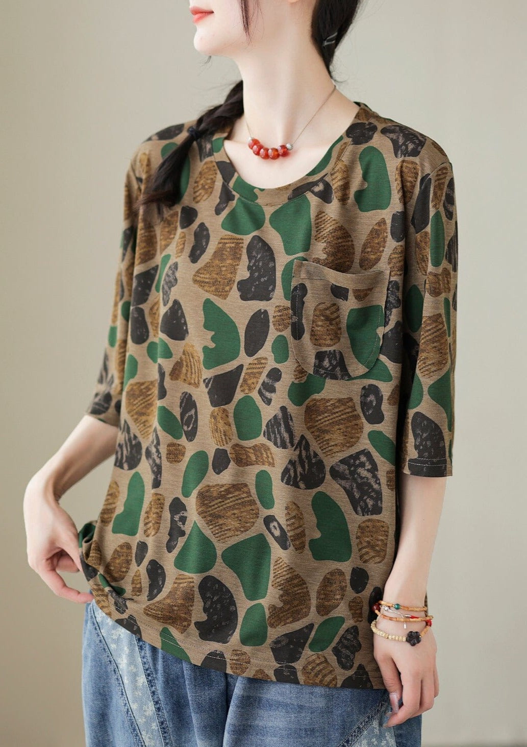 Retro Cotton Summer Tops