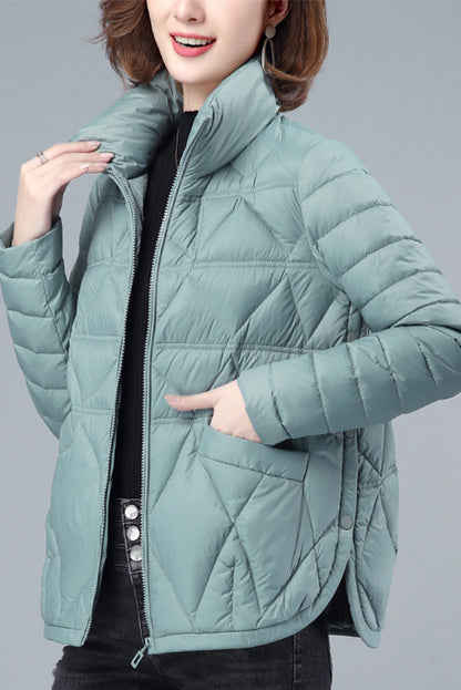 Winter Stand-collar Warm Cotton-padded Jacket Lightweight Down Jacket