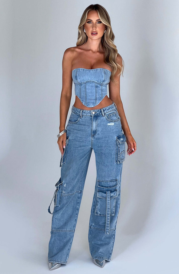 Jeansblau