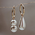 Baroque Pearl Drop Earrings