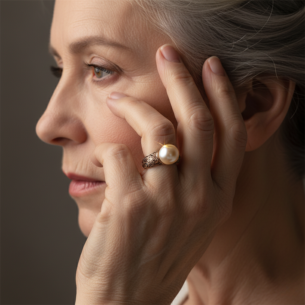 Pearl Golden Ring