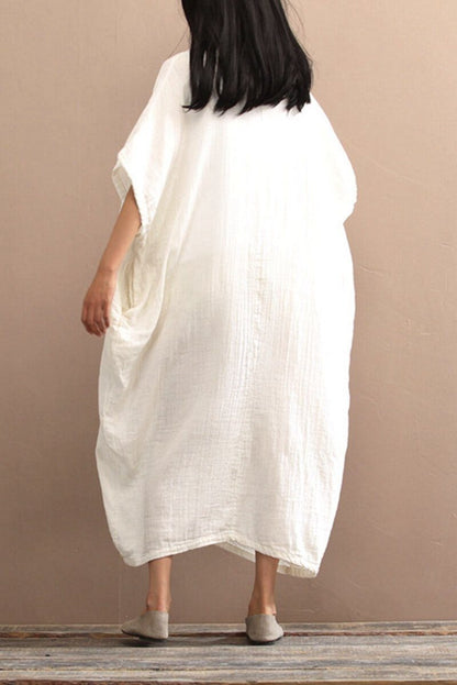 Cotton Loose Long Dress Dress