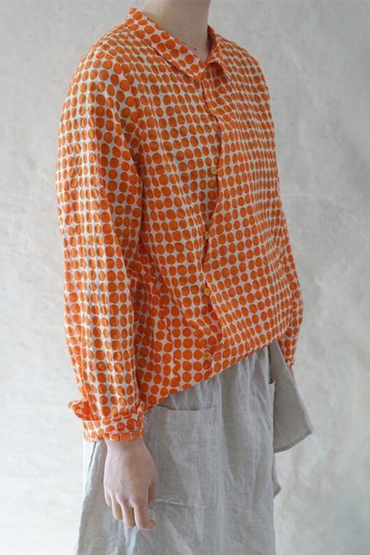 100% Cotton Spring Dots Shirt