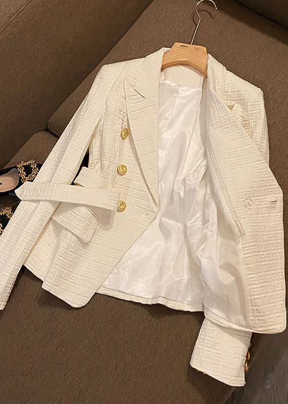 Stylish Black Peter Pan Collar Button Sashes Coat Fall