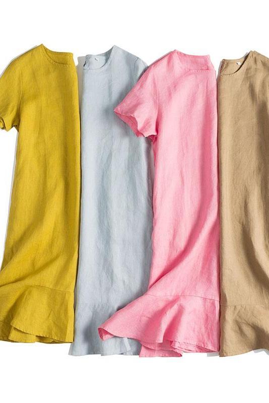 Organic Linen Dresses for