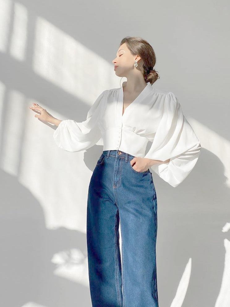 Timeless Vintage Style Blouse