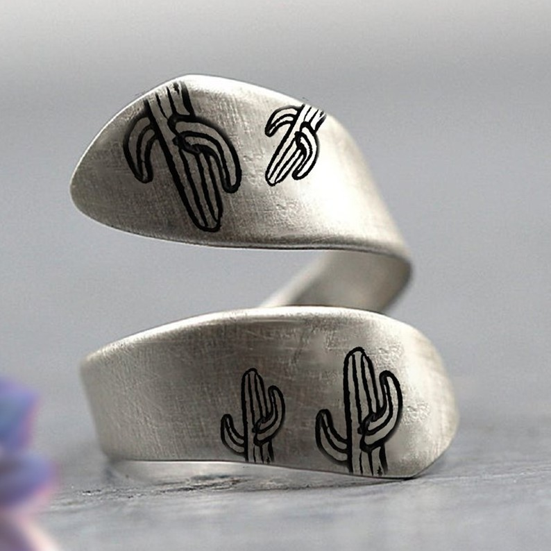 Open Cactus Ring