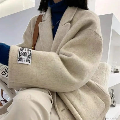 beige Coat
