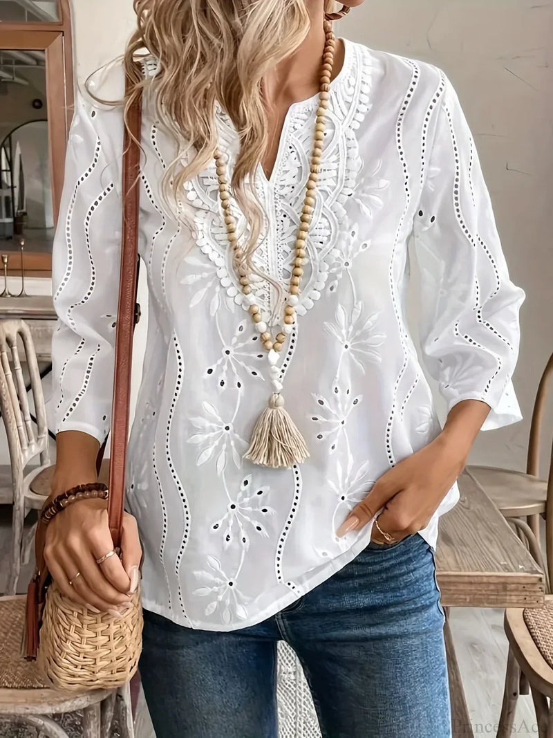 Timeless Vintage Style Blouse