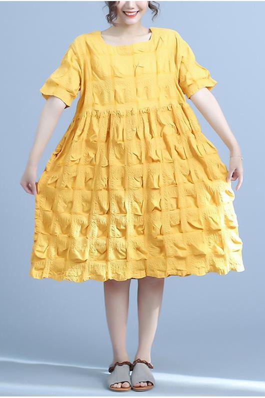 Cotton Dresses Summer Loose Clothes