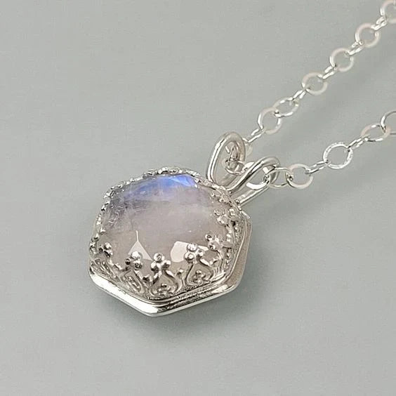 White Crystal Necklace