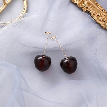 Red Cherry Earrings