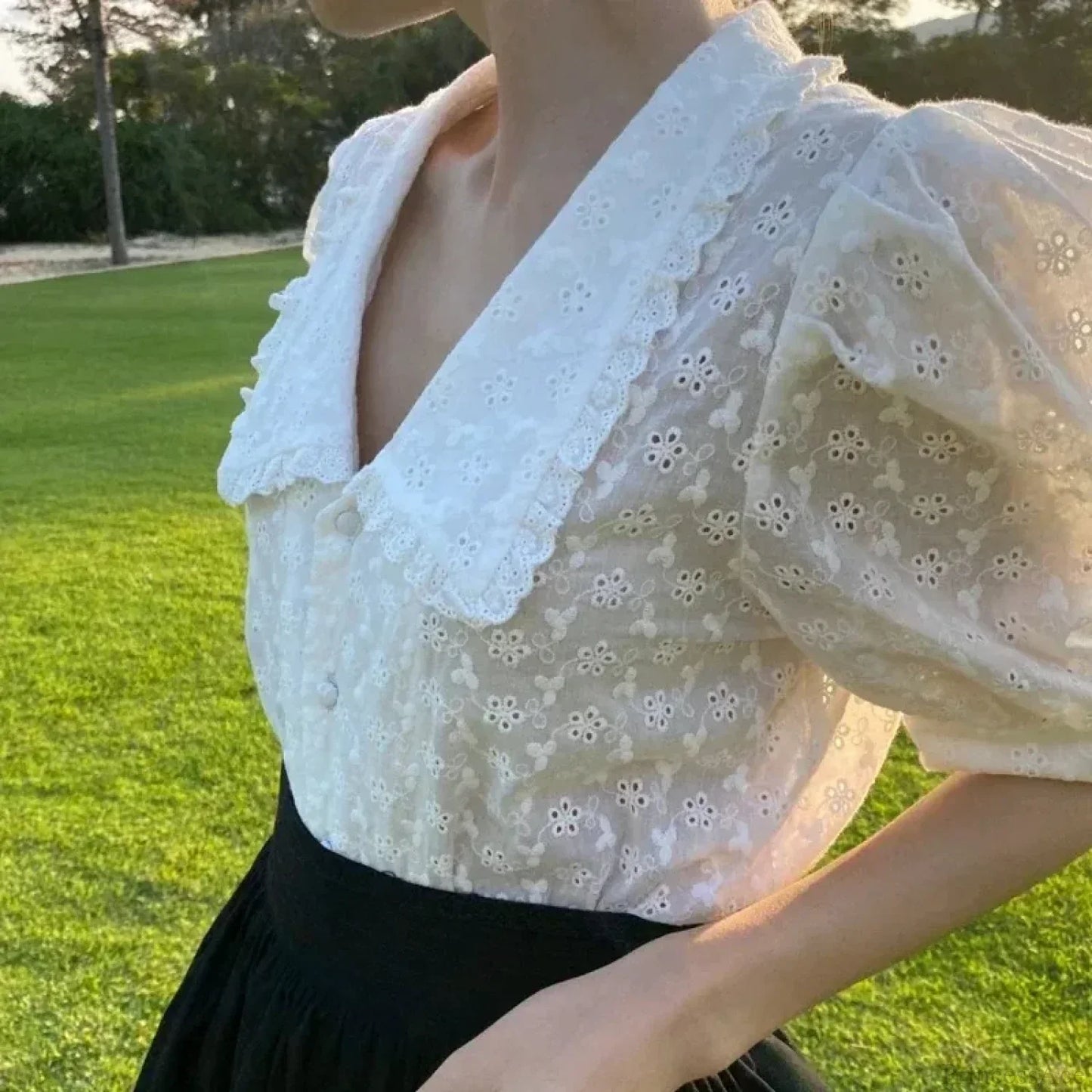 Timeless Vintage Style Blouse
