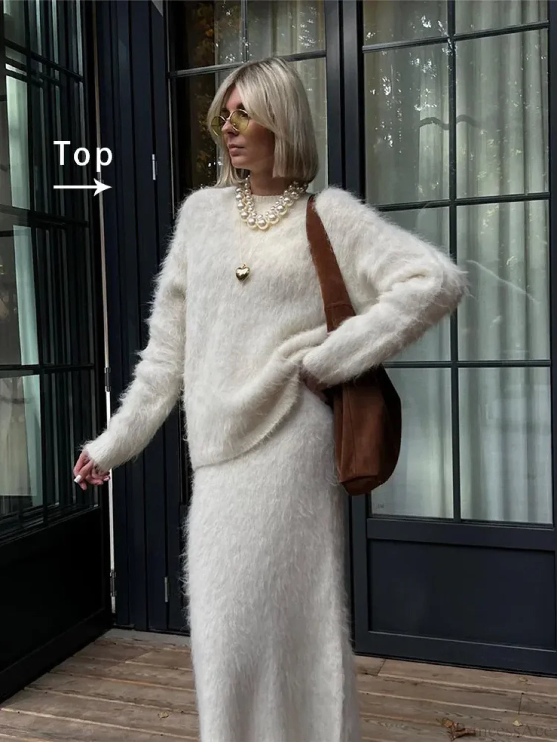 Gracefully Designed Sweater