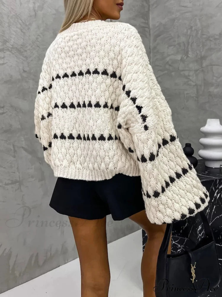 Gracefully Designed Sweater