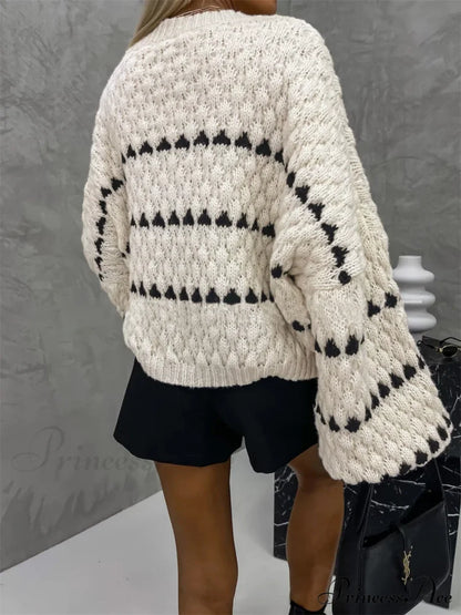 Gracefully Designed Sweater