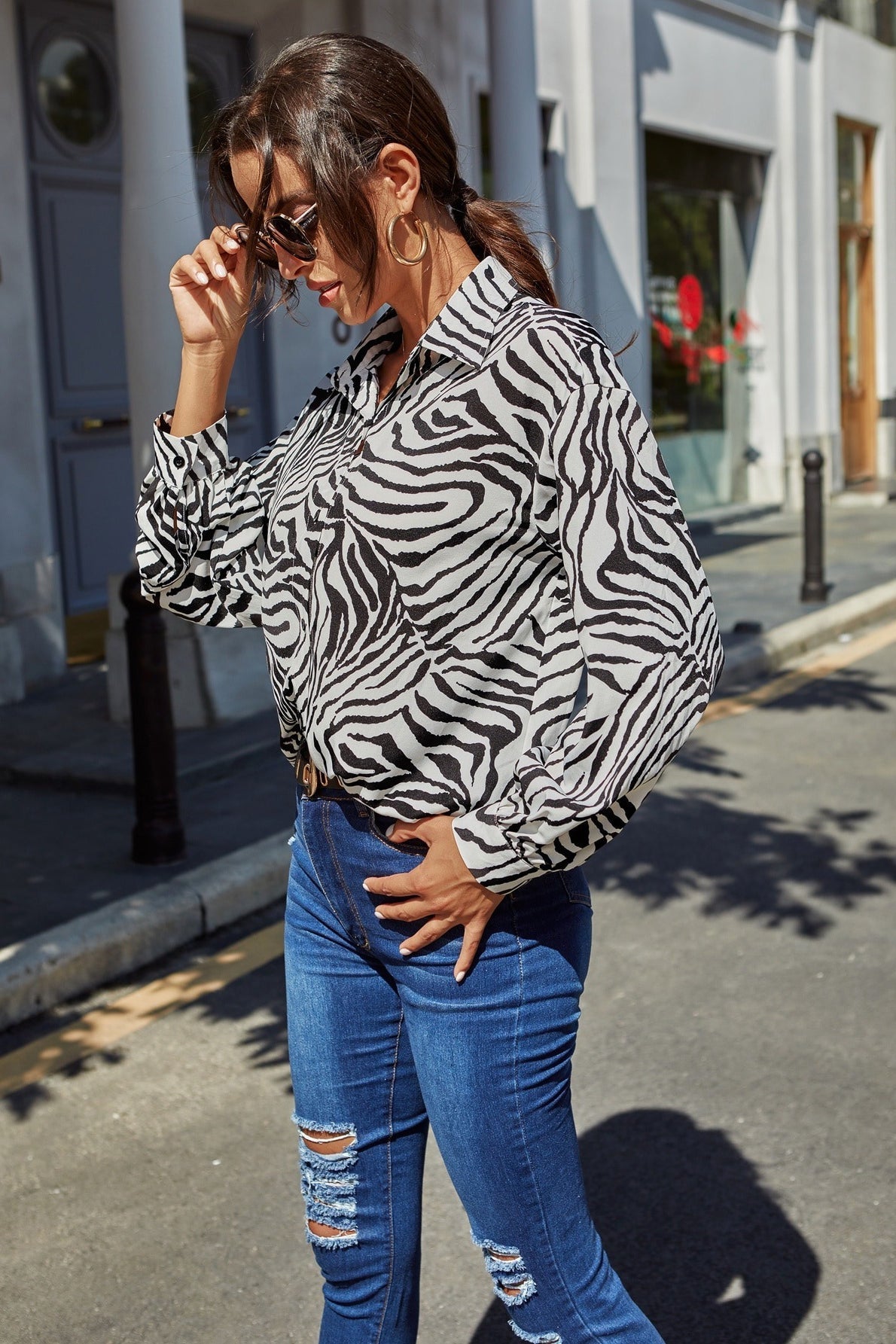 Timeless Vintage Style Blouse