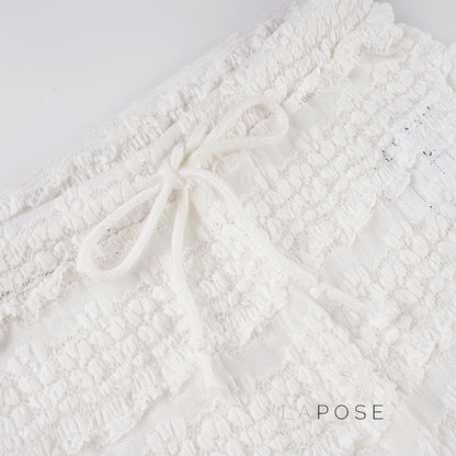 A Vintage Style Pants with Delicate Timeless Details