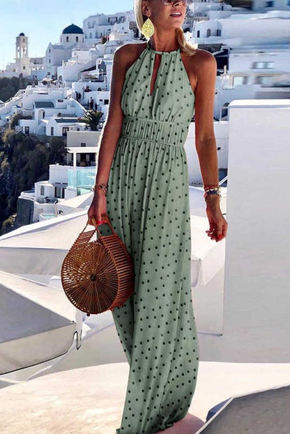 Think I'm in Love Colourful Print Maxi Dress